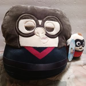 OriginalSquishmallow Disney Pixar The Incredibles 12" Edna Mode 5" Jack Jack nwt